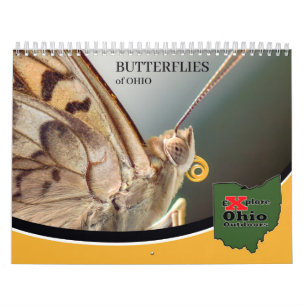 Calendrier Explorez Ohio Outdoors Papillons de l'Ohio Calendr