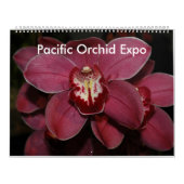 Calendrier Expo Pacifique d'orchidée (Protection)