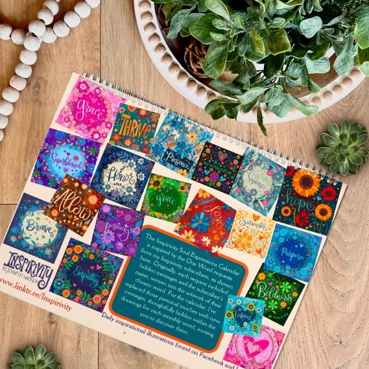 Calendrier Expressions Soul Un Mot Inspirant