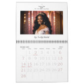 Calendrier Exquisite Beautiful Bride In Blue Bridal Business (Feb 2027)
