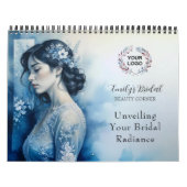 Calendrier Exquisite Beautiful Bride In Blue Bridal Business (Protection)