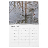 Calendrier Extérieur dans le Michigan (Feb 2026)