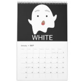 CALENDRIER EYYE ESPIONNE DES ÉMISSIONS DE COULEURS (Jan 2027)