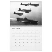 Calendrier F4U Corsair (Mar 2026)