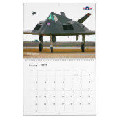 CALENDRIER F-117A NUIT (Jan 2027)