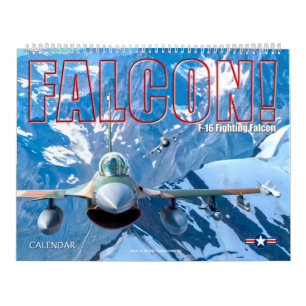 CALENDRIER F-16 FALCON DE COMBAT