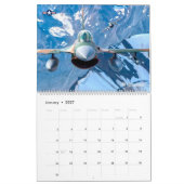 CALENDRIER F-16 FALCON DE COMBAT (Jan 2027)
