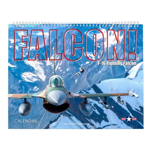 CALENDRIER F-16 FALCON DE COMBAT (Protection)
