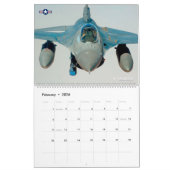 CALENDRIER F-16 FALCON DE COMBAT (Feb 2026)