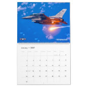 CALENDRIER F-16 FALCON DE COMBAT (Jan 2027)