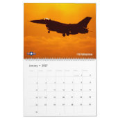 CALENDRIER F-16 FALCON DE COMBAT (Jan 2027)