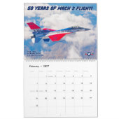 CALENDRIER F-16 VIPER - 50 ANS DE MACH 2 VOL ! (Feb 2027)