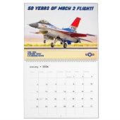 CALENDRIER F-16 VIPER - 50 ANS DE MACH 2 VOL ! (Jan 2026)