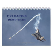 Calendrier F-22 Raptor Calendar (Protection)