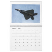 Calendrier F-22 Raptor Calendar (Jan 2027)