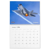 CALENDRIER F-35A ÉCLAIRAGE II (Jan 2026)