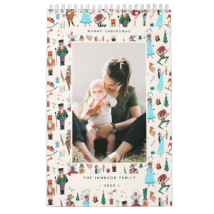Calendrier Fa La La Christmas Nutcracker Ballet Dancer Photo