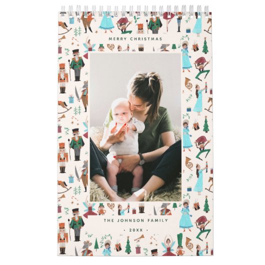 Calendrier Fa La La Christmas Nutcracker Ballet Dancer Photo (Protection)