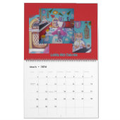 Calendrier Fabulous Felines 2026 Cartoon Cats (Mar 2026)