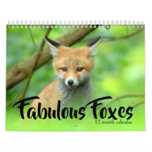 Calendrier Fabulous Foxes 2026