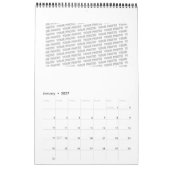 Calendrier Façons De Vivre - Art Neurographique 7 (Jan 2027)