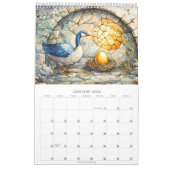 Calendrier Fairy Tales, Folklore, and Fables 2026 Page unique (Jan 2026)