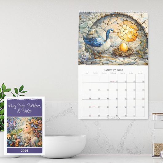 Calendrier Fairy Tales, Folklore, and Fables 2026 Page unique