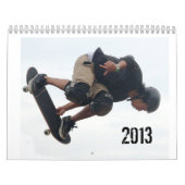 Calendrier faisant de la planche à roulettes, (Protection)