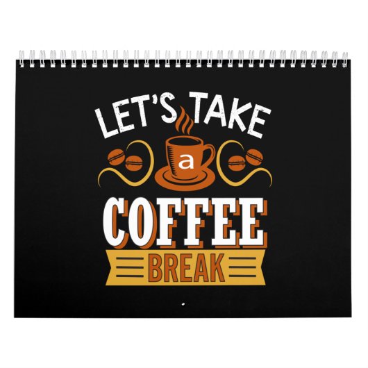 Calendrier faisons une pause café (Protection)