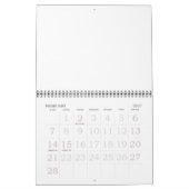 Calendrier Fait en Australie (Feb 2027)