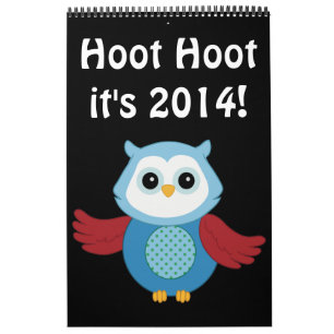 Calendrier fait sur commande du hibou 2014
