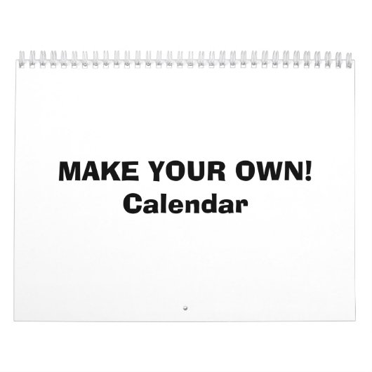 CALENDRIER - FAITES VOS PROPRES ! (Protection)
