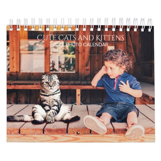 Calendrier Faites vos propres photos de chat pour animaux de  (Protection)
