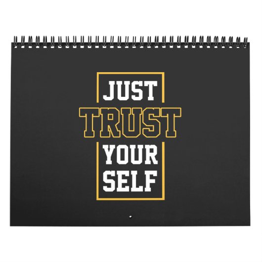 Calendrier Faites-Vous confiance aux citations de motivation  (Protection)