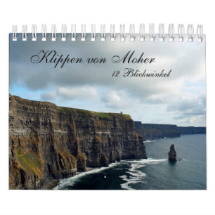 Calendrier Falaises de Moher 12 Angle de vue