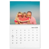 Calendrier familial 2026 de photos élégantes moder (Mar 2026)