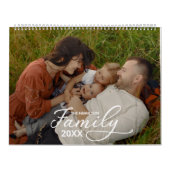 Calendrier familial chic script 2027 (Protection)
