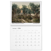 Calendrier familial chrétien Scènes bibliques de T (Jan 2026)