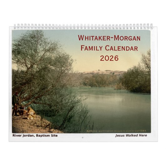 Calendrier familial chrétien Scènes bibliques de T (Protection)