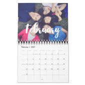 Calendrier familial simple 2026 (Feb 2027)