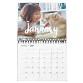 Calendrier familial simple 2026 (Jan 2027)