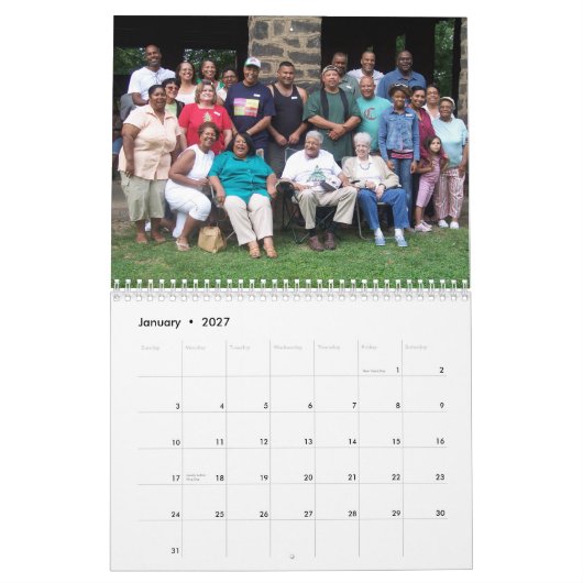 Calendrier famille 004 de wright (Jan 2027)