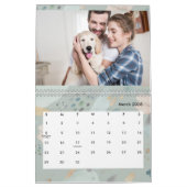 Calendrier Famille Cute Boho Créer Votre Propre Photo (Mar 2026)