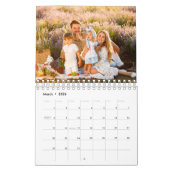 Calendrier Famille de photos de collection de grille moderne  (Mar 2026)