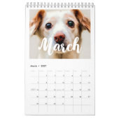 Calendrier Famille de scripts modernes 2025 (Mar 2027)