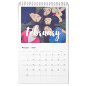 Calendrier Famille de scripts modernes 2025 (Feb 2027)
