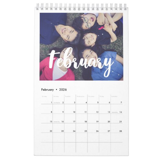 Calendrier Famille de scripts modernes 2025 (Feb 2026)