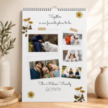 Famille Moderne Photo personnalisée minimale