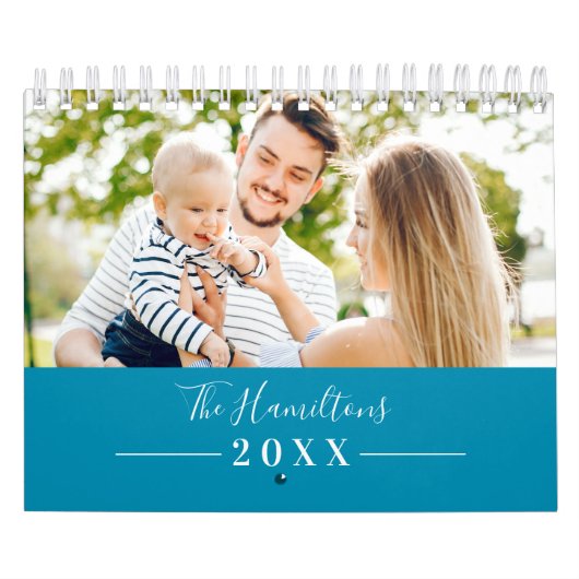 Calendrier Famille Photo Simple Cute 2022 (Protection)