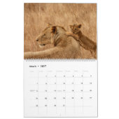 Calendrier Familles animales (Mar 2027)